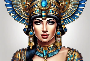 cleopatra tattoo idea