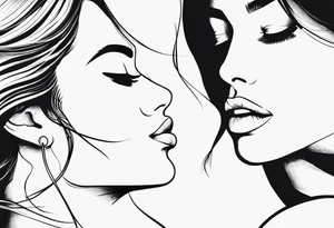 Irmãos amor carinho tattoo idea