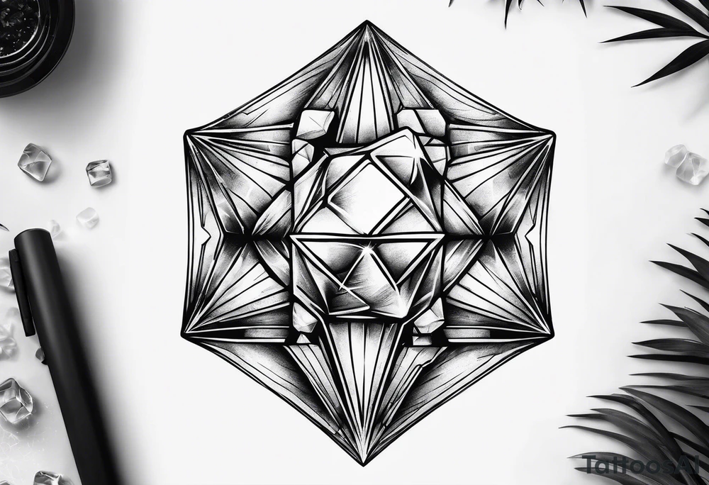 Ice Cubes tattoo idea