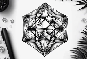 Ice Cubes tattoo idea