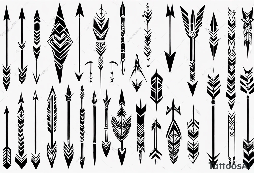 Arrow tattoo idea