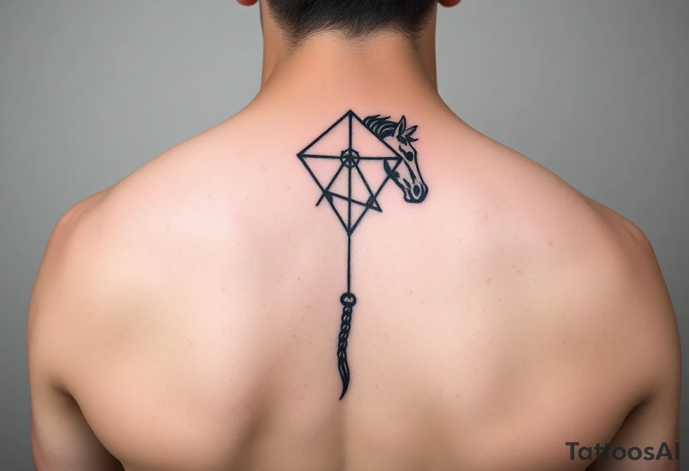 Lost Horse kite rip mum tattoo idea