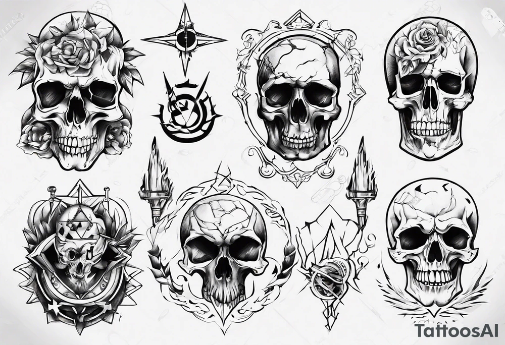 Benzoesäure tattoo idea