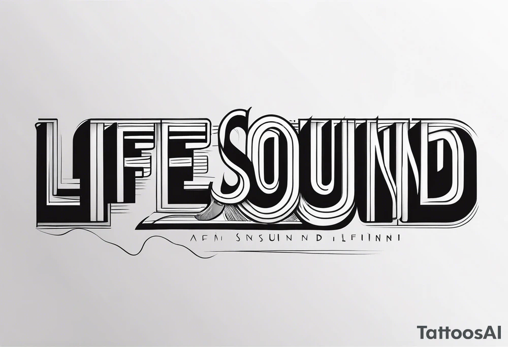 Lifesound, armband, arm tattoo idea