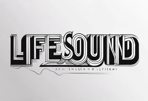 Lifesound, armband, arm tattoo idea