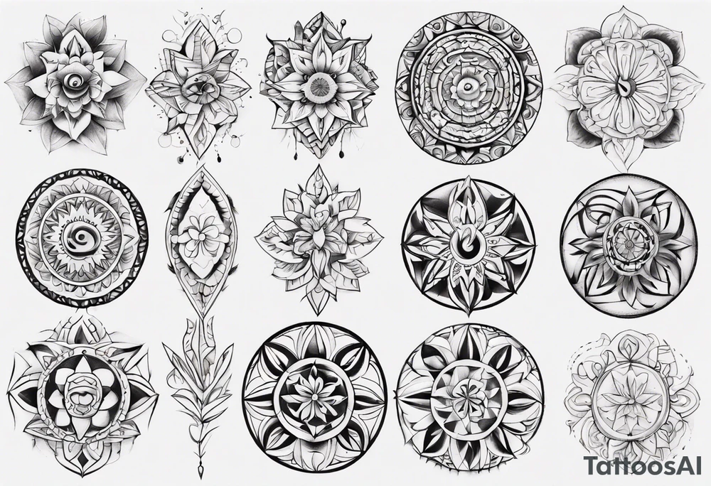 Mandala tattoo idea