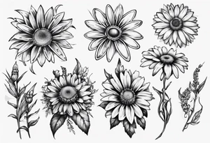 Iron Daisy tatoo tattoo idea