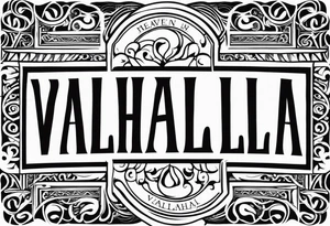 Valhalla heaven tattoo idea