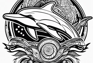 Miami dolphins tattoo idea