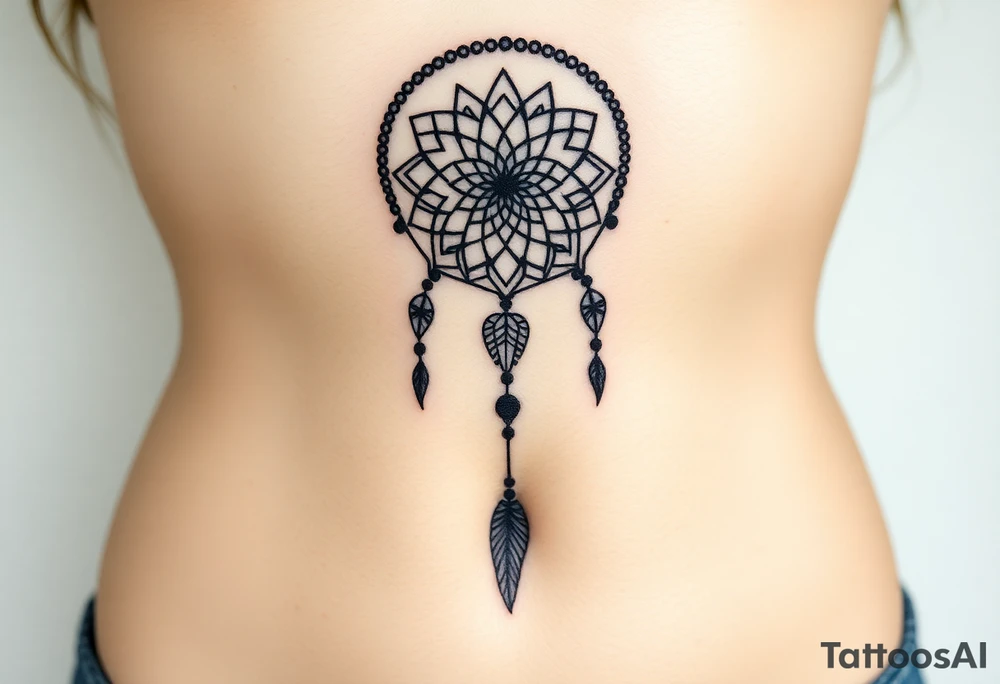 dreamcatcher tattoo idea