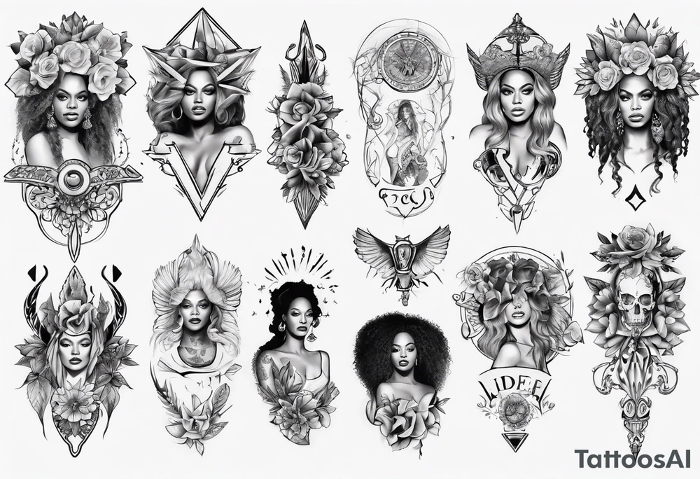 Beyoncé tattoo idea