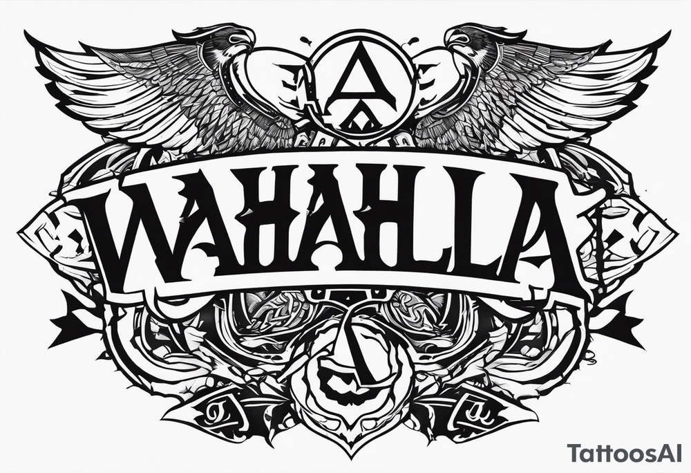 Valhalla military tattoo idea