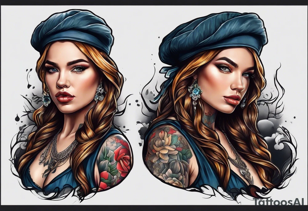 thug harriet tubbman tattoo idea