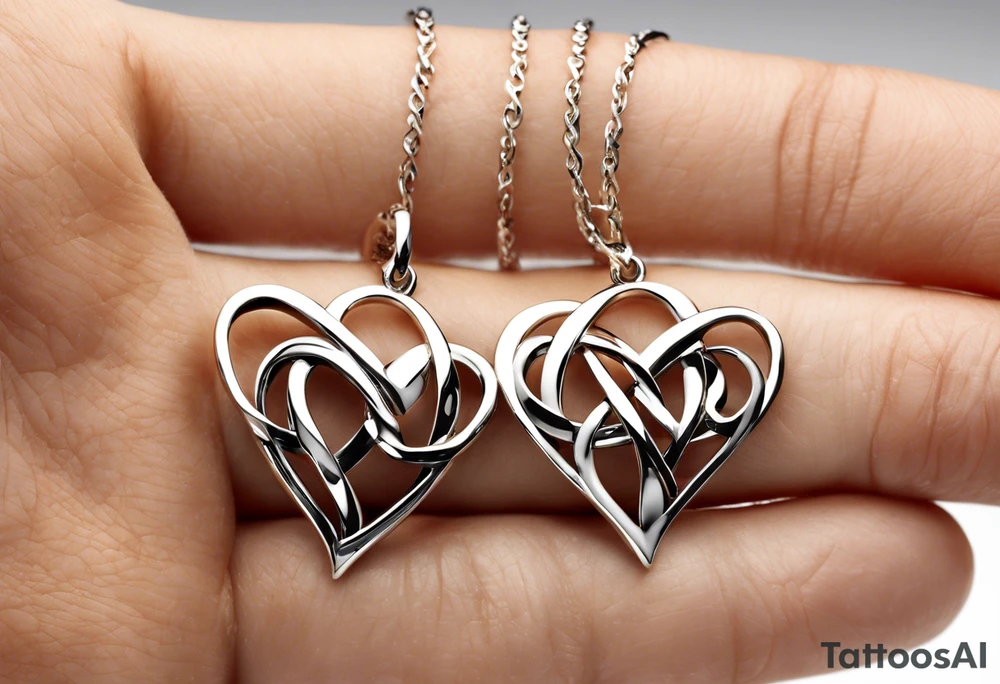 Interlocking hearts, each representing a family member, forming a continuous band around your arm.
Each heart contains the name of a family member and important dates.
The phrase "Amore e Forza" (Love and Strength) elegantly written within or around the hearts.
Additional symbols like infinity signs or Celtic knots to represent unbreakable bonds. tattoo idea