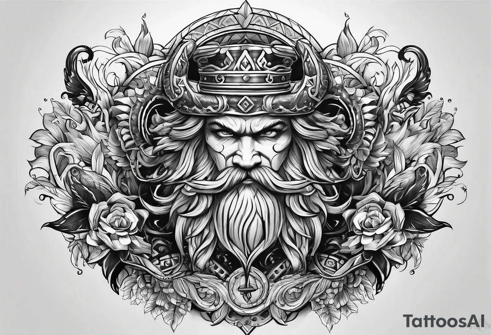 Valhalla world tattoo idea