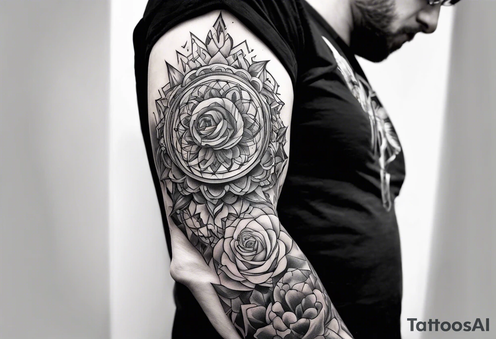 extreme tissue pain on elbow tattoo idea
