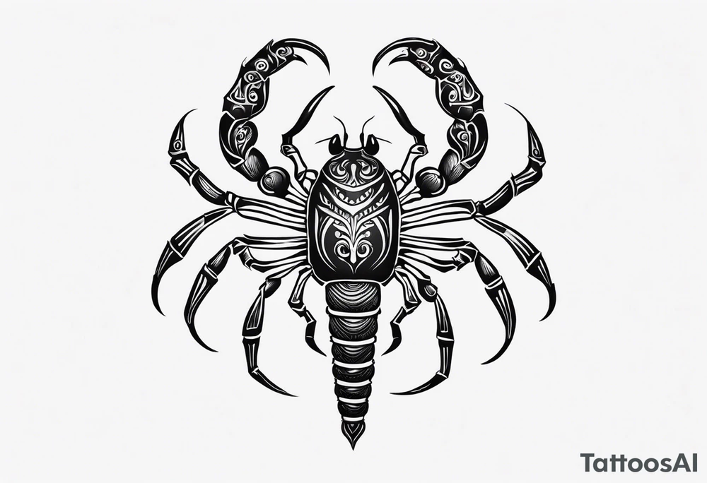 Scorpio tattoo idea