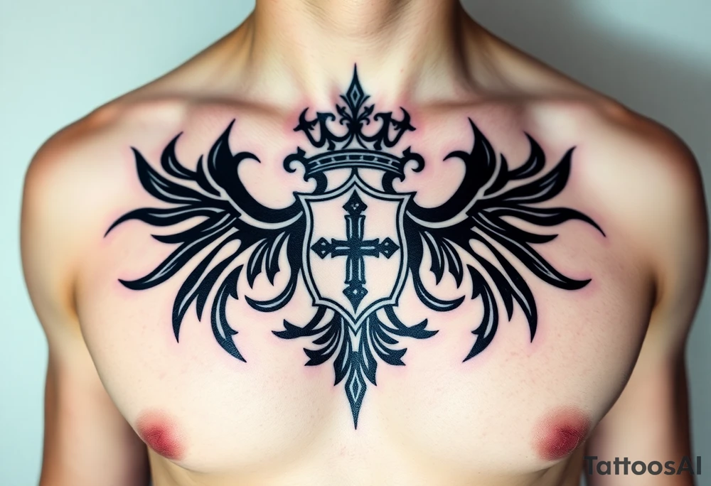 Smith Irish family crest tattoo idea
