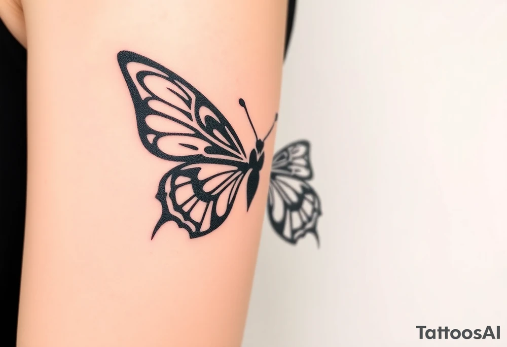 Butterfly tattoo idea