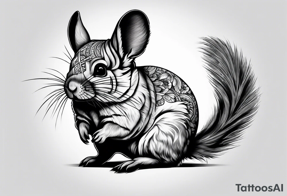 Chinchilla tattoo idea