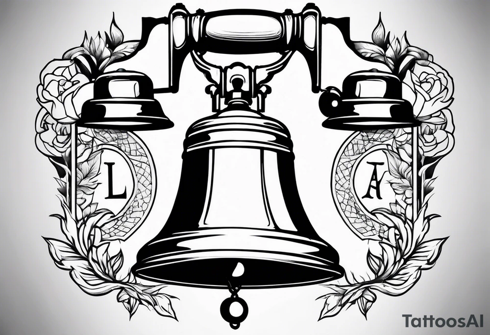 Liberty bell tattoo idea