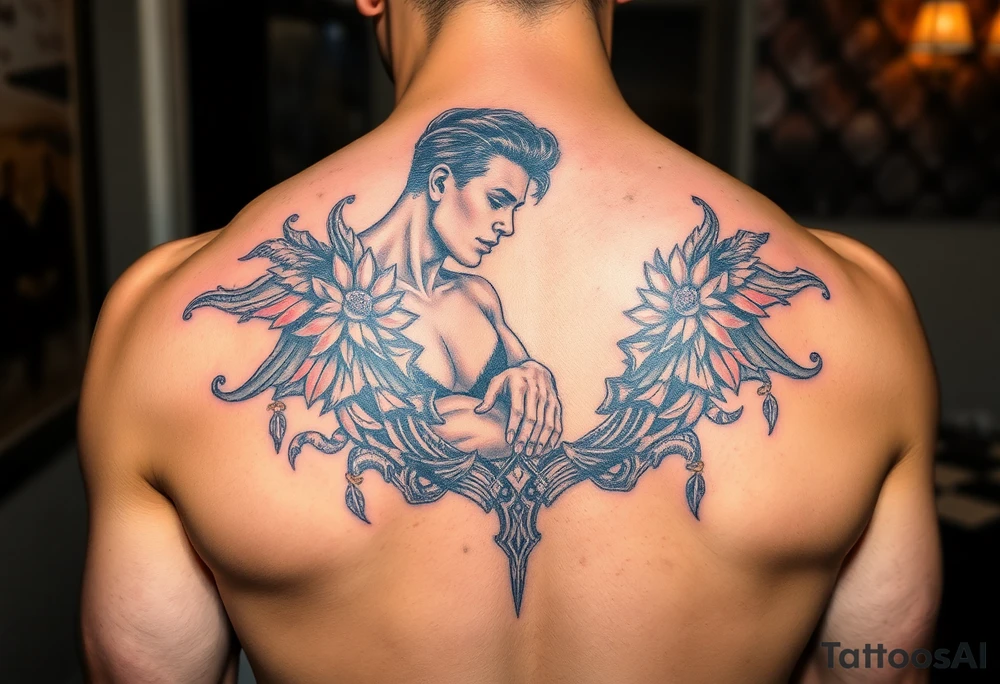 swinger lifestyle with color tattoo idea