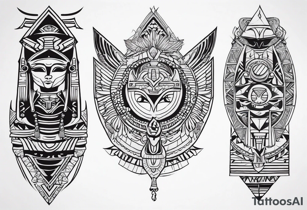 Egyptian tattoo idea