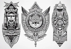 Egyptian tattoo idea