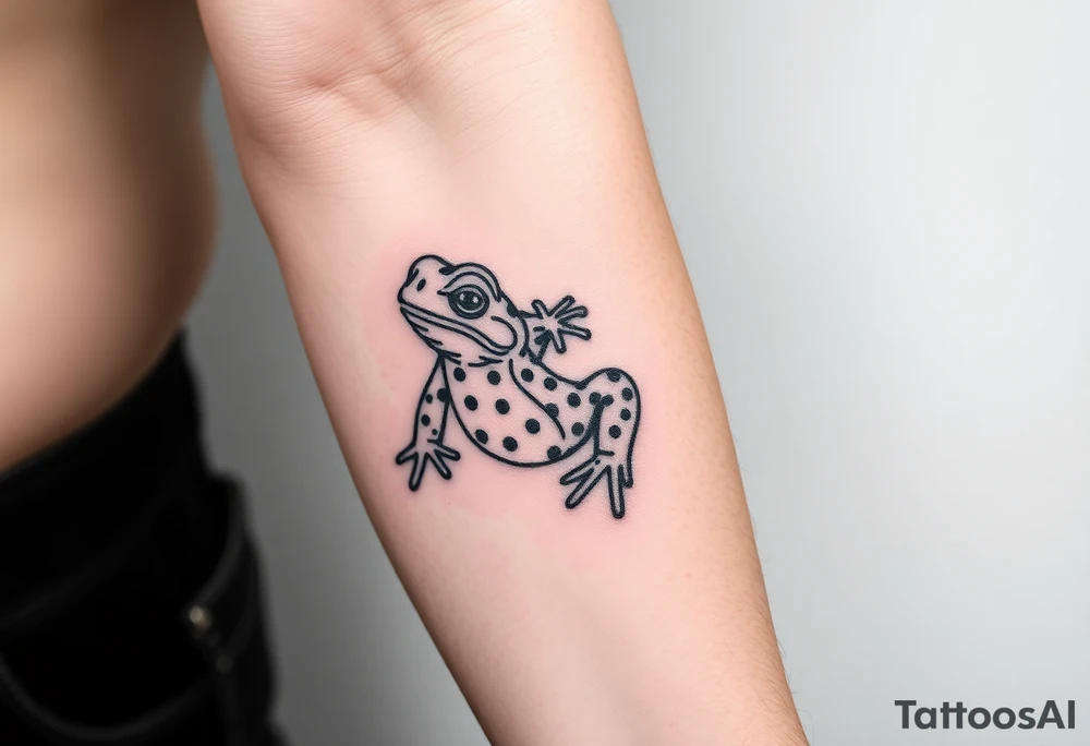 Toad sage japanese traditional tattoo idea
