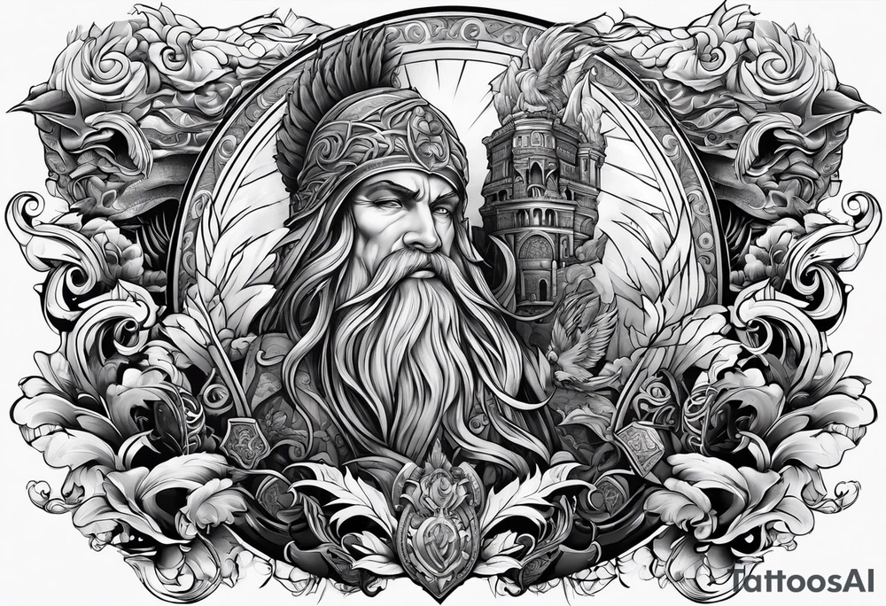 Valhalla heaven tattoo idea