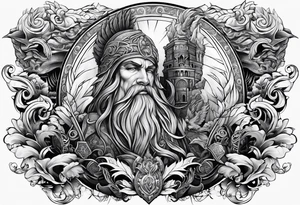 Valhalla heaven tattoo idea