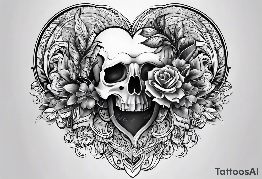 Close to heart tattoo idea