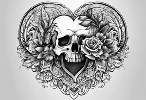 Close to heart tattoo idea