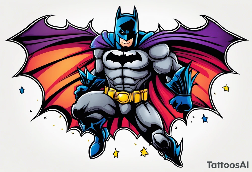 Dark Knight tattoo idea