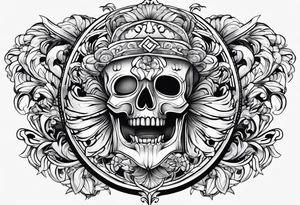 simple one piece tattoo idea