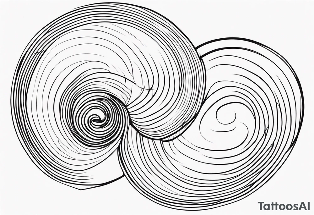 spiral tattoo idea