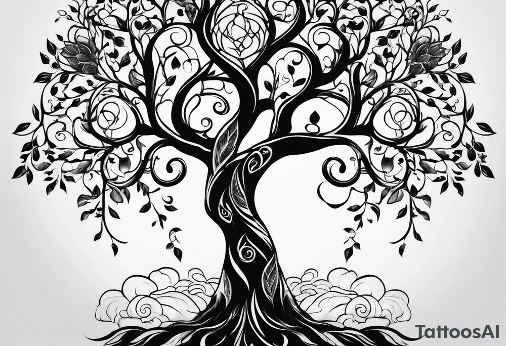 Tree of life tattoo idea
