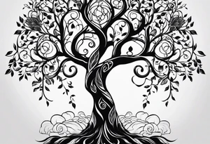 Tree of life tattoo idea