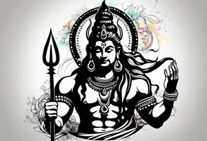 Lord shiva tattoo idea