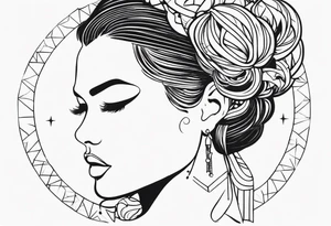 seven seven seven tattoo idea