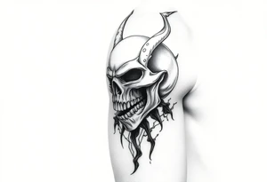 Horror tattoo idea