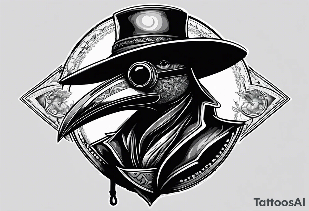 Plague doctor tattoo idea