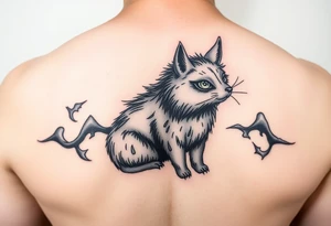 Leśny with moomin snufkin form tattoo idea