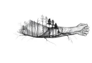 Into the forest I go to lose my mind and find my soul tattoo idea