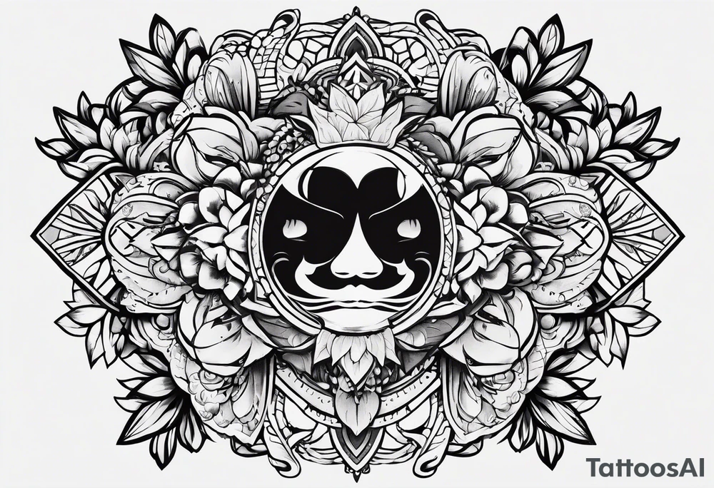 A tattoo for the chest tattoo idea