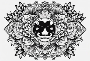 A tattoo for the chest tattoo idea