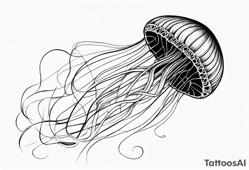Jellyfish tattoo idea