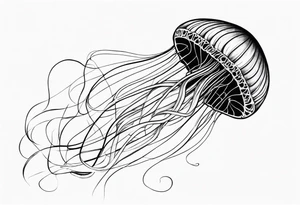 Jellyfish tattoo idea
