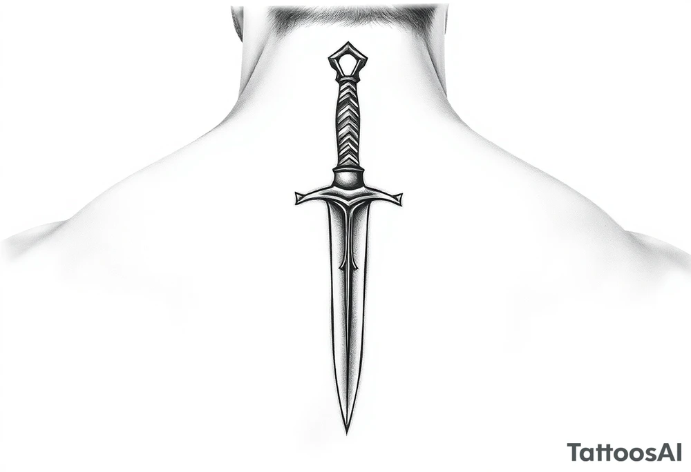 Dagger tattoo idea