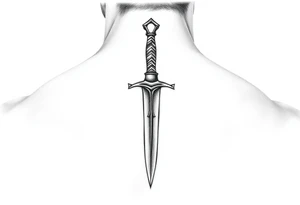 Dagger tattoo idea